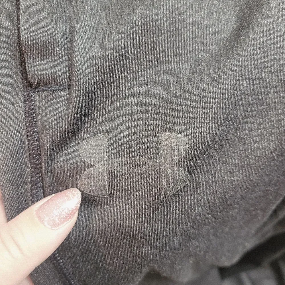 Under Armour Ankle Zipper Grey Joggers - Picture 11 of 12